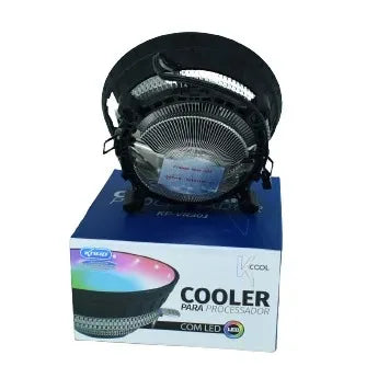 "Cooler for Intel KP-VR301 Processor: High Level Cooling Performance with LED for a PC Style and Efficient"