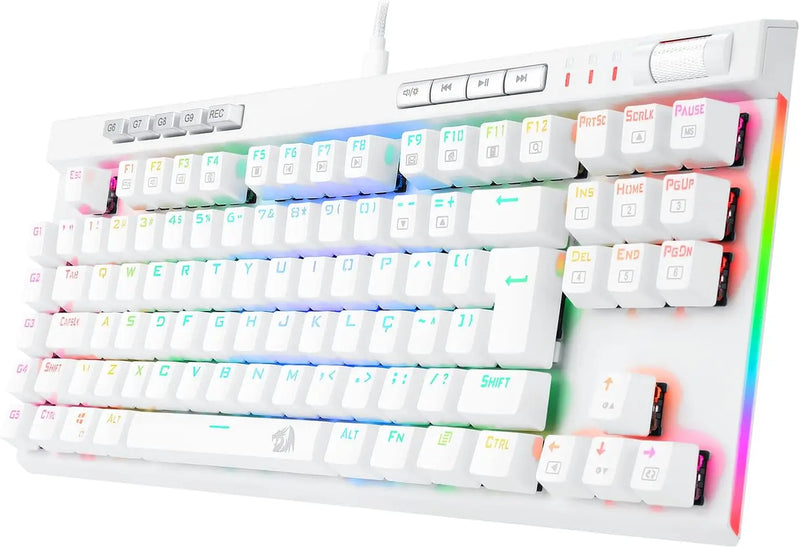 -WAND MARROM Keyboards OPTICO PRO SWITCH RGB ABNT2 Peripherals WHITE Keyboards,Mouse